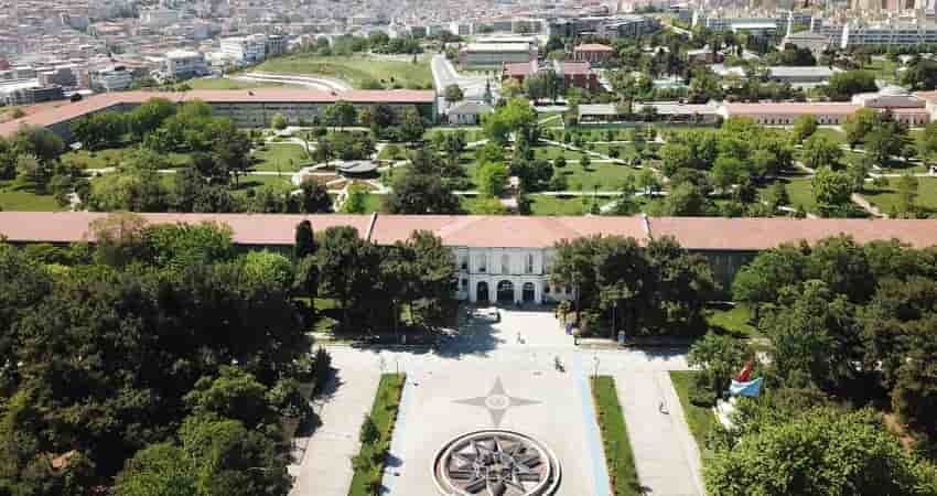 University view of Yildiz Technical University