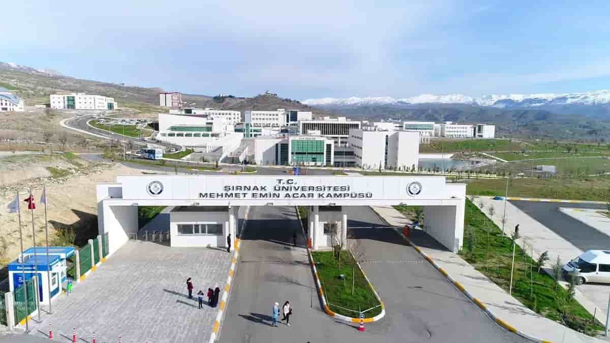University view of Şırnak University