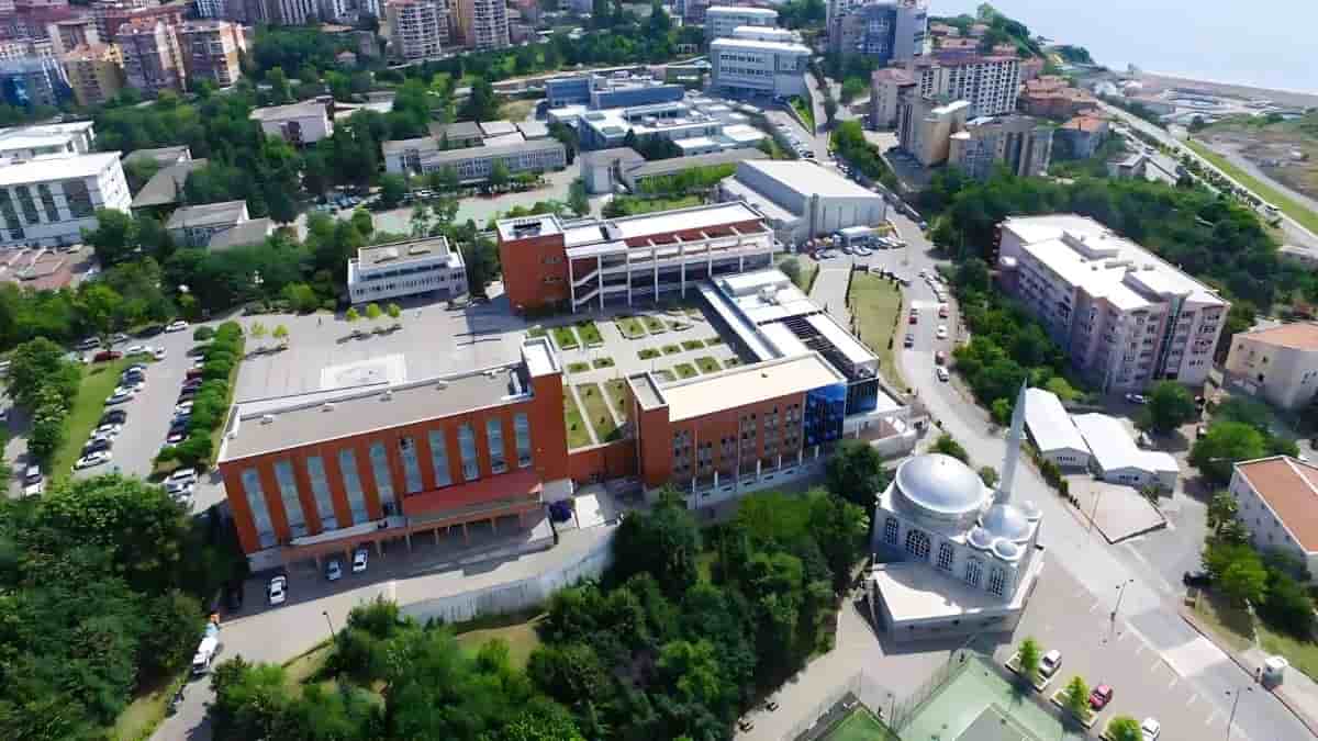 University view of Zonguldak Bulent Ecevit University