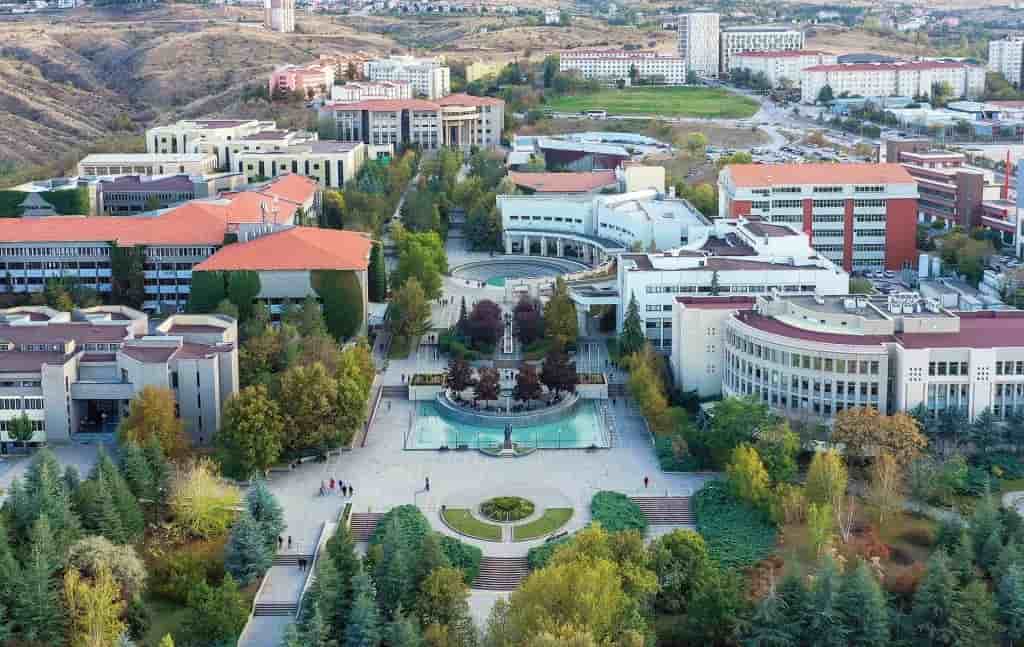 University view of Chuo Kikuu cha Bilkent