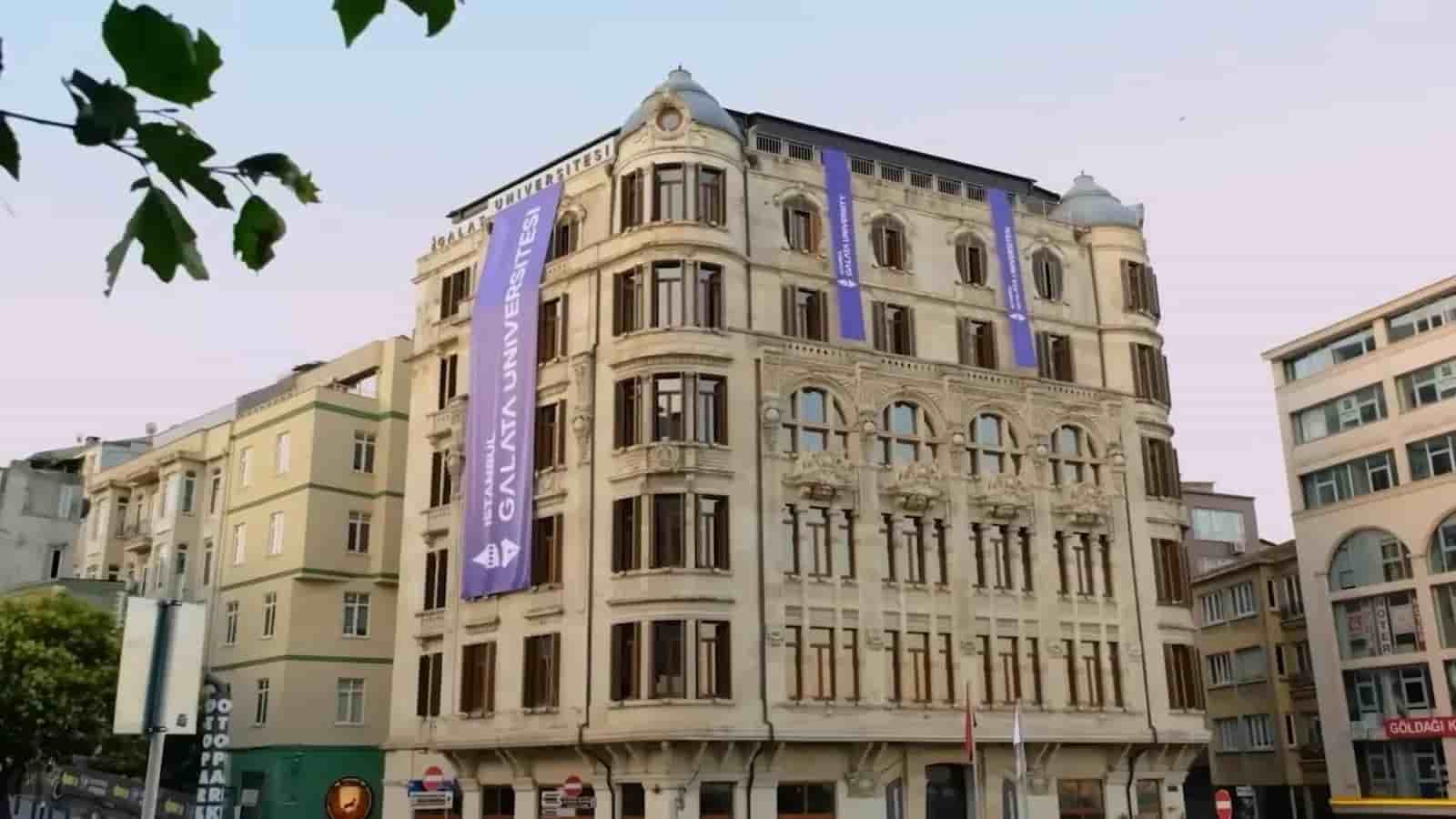 University view of Istanbul Galata University