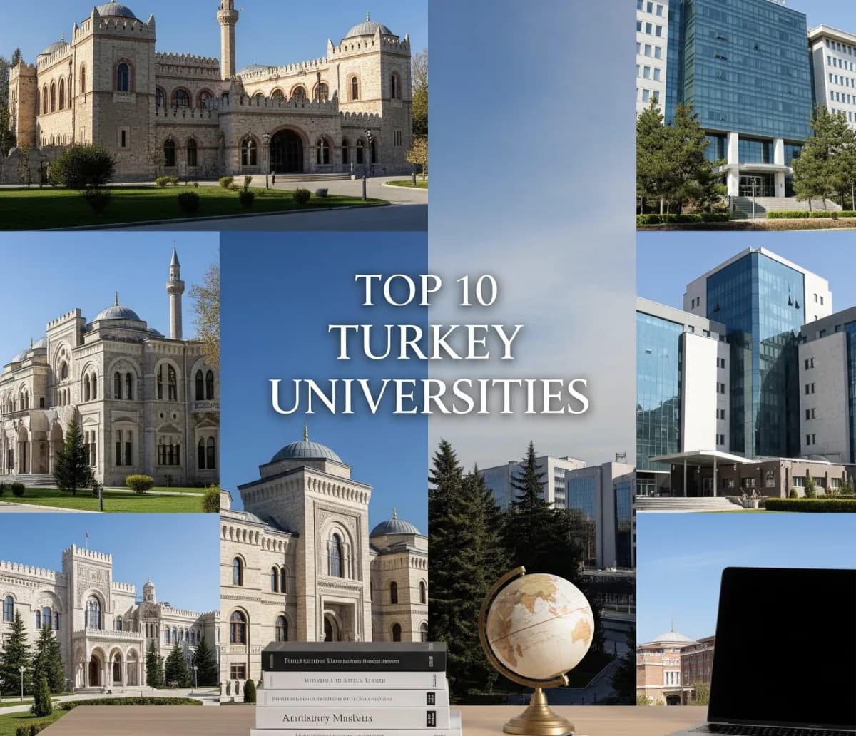 Turkiyaning eng yaxshi 10 universiteti: Kampus hayoti, Fakultetlar